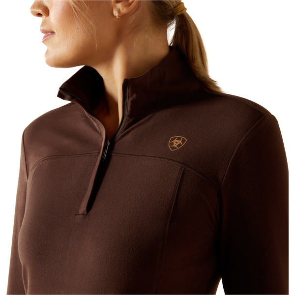 2025 Ariat Womens Lowell 3.0 1/4 Zip Baselayer 10062636 - Java